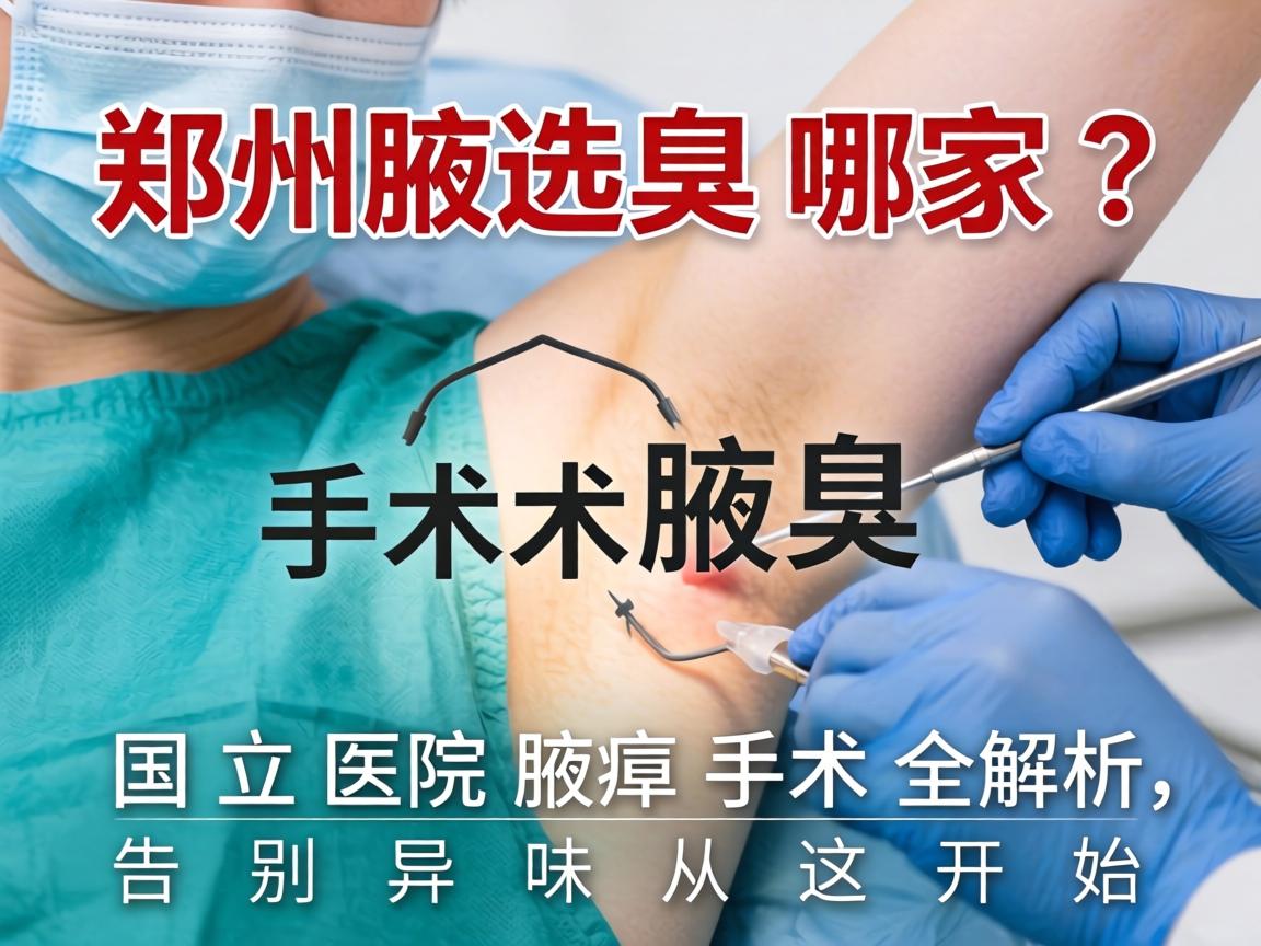 郑州腋臭手术选哪家?国立医院腋臭手术全解析,告别异味从这开始 郑州腋臭手术选哪家?国立医院腋臭手术全解析,告别异味从这开始