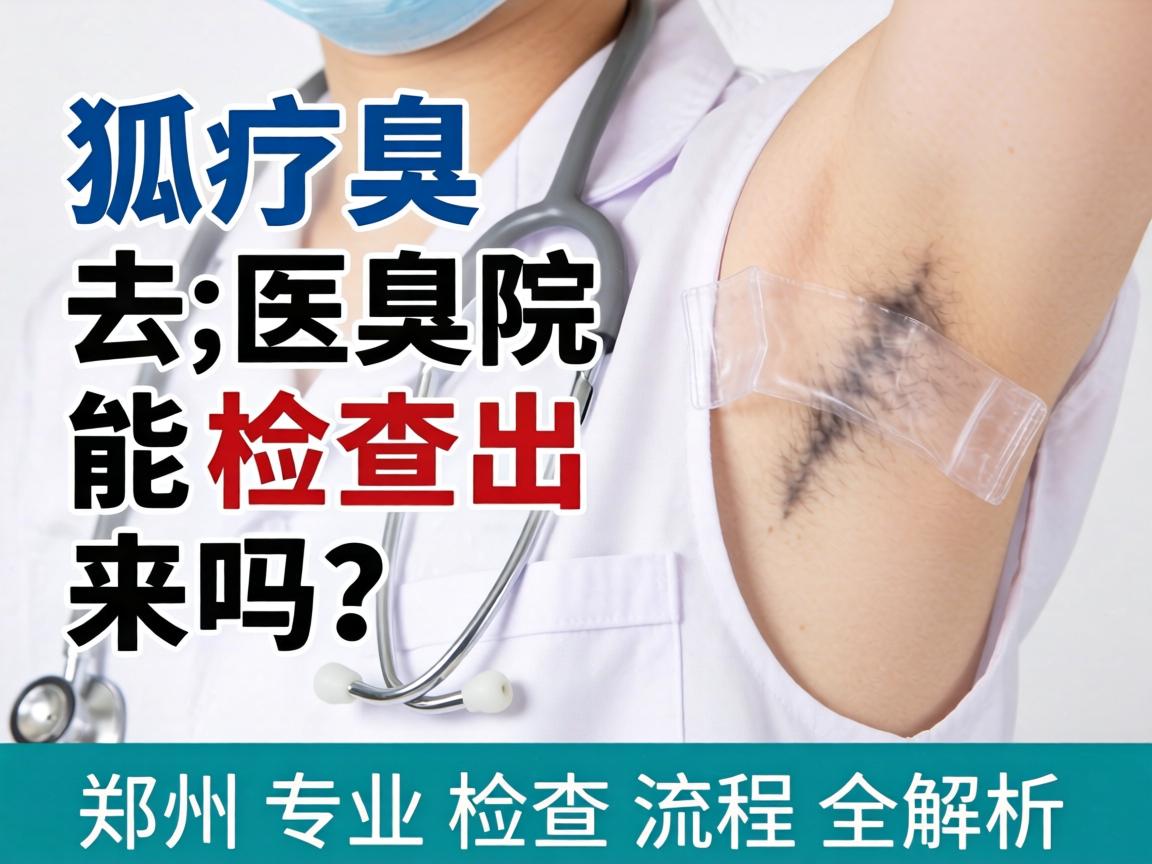 狐臭去医院能检查出来吗？郑州专业检查流程全解析