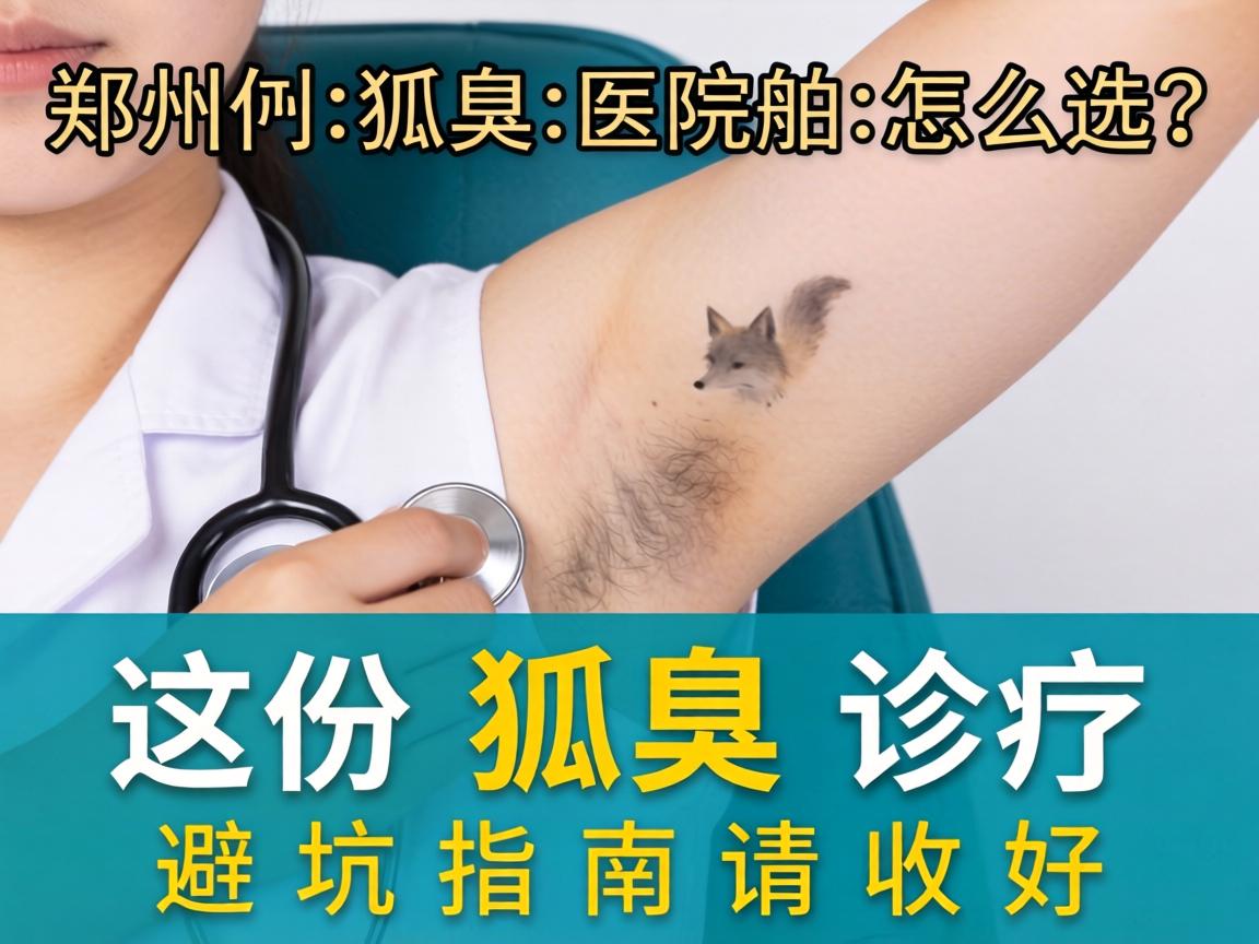 郑州狐臭医院怎么选?这份狐臭诊疗避坑指南请收好 郑州狐臭医院怎么选?这份狐臭诊疗避坑指南请收好