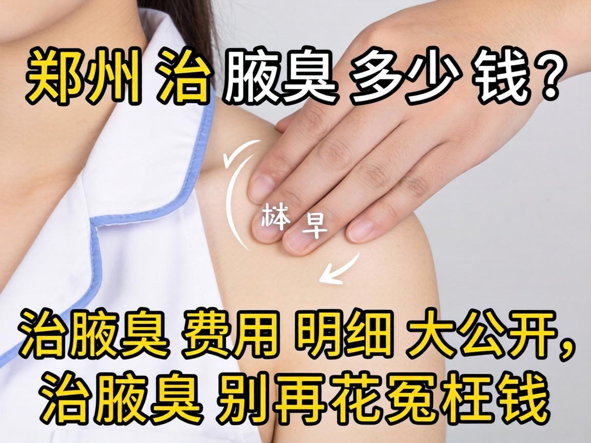 郑州治腋臭多少钱?治腋臭费用明细大公开,治腋臭别再花冤枉钱 郑州治腋臭多少钱?治腋臭费用明细大公开,治腋臭别再花冤枉钱