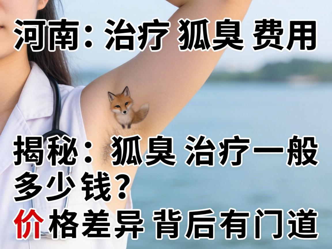 河南治疗狐臭费用揭秘，狐臭治疗一般多少钱？价格差异背后有门道