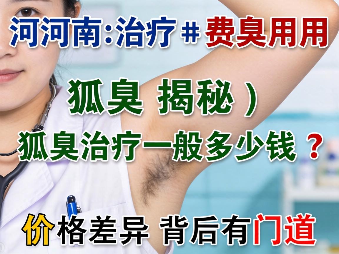 河南治疗狐臭费用揭秘，狐臭治疗一般多少钱？价格差异背后有门道