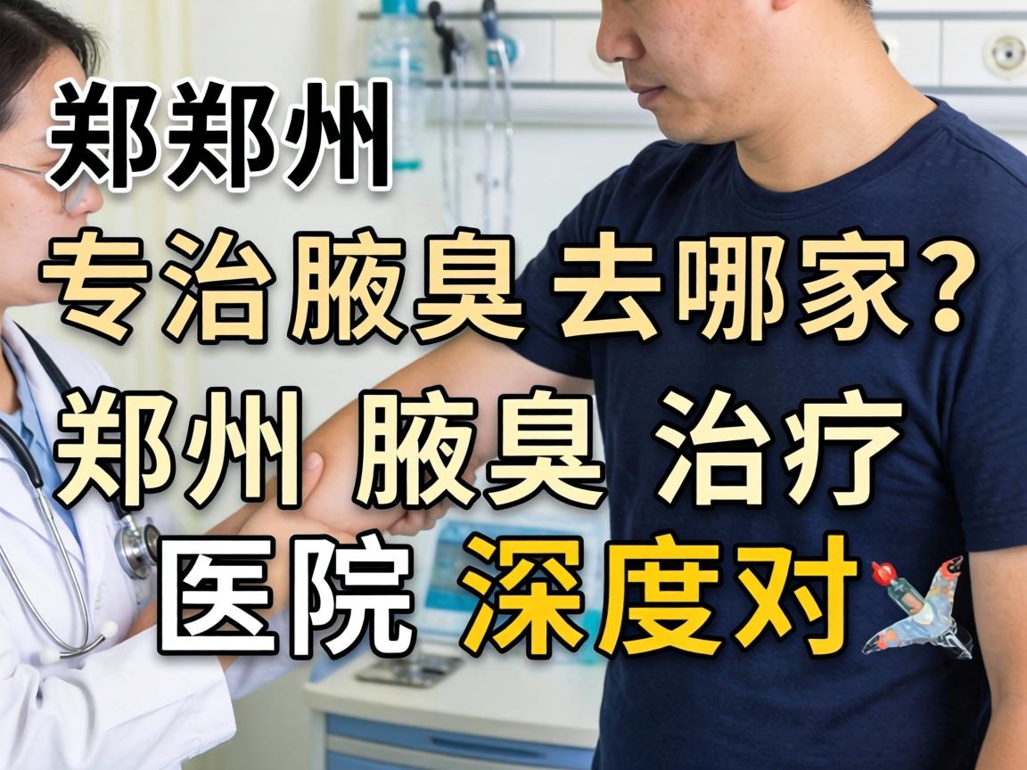 郑州专治腋臭去哪家?郑州腋臭治疗医院深度对比 郑州专治腋臭去哪家?郑州腋臭治疗医院深度对比