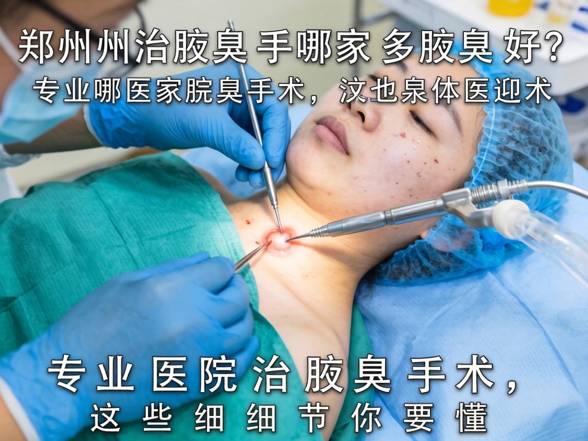 郑州治腋臭手术哪家医院好?专业医院治腋臭手术,这些细节你要懂 郑州治腋臭手术哪家医院好?专业医院治腋臭手术,这些细节你要懂