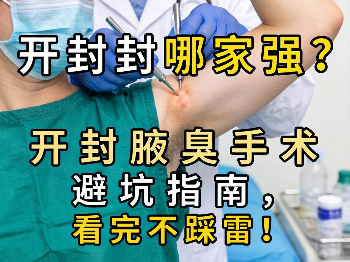 开封腋臭手术哪家强?开封腋臭手术避坑指南,看完不踩雷! 开封腋臭手术哪家强?开封腋臭手术避坑指南,看完不踩雷!