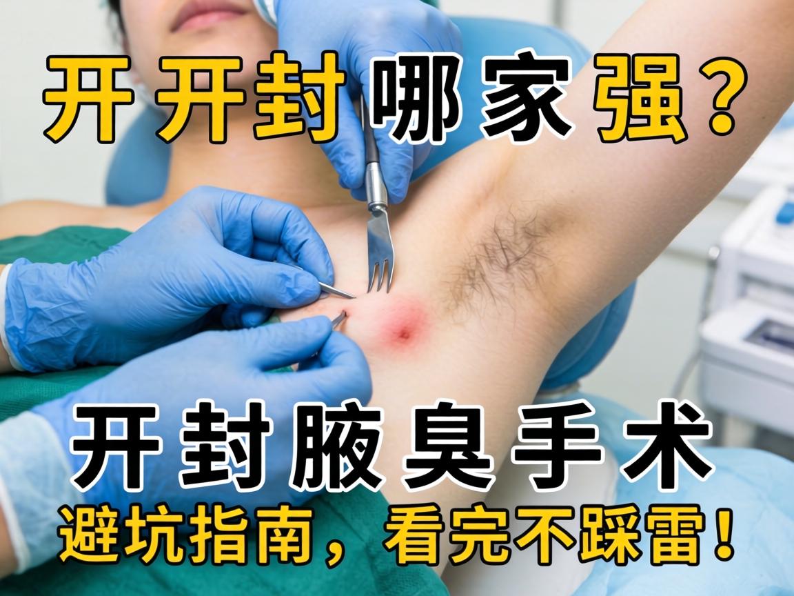开封腋臭手术哪家强?开封腋臭手术避坑指南,看完不踩雷! 开封腋臭手术哪家强?开封腋臭手术避坑指南,看完不踩雷!
