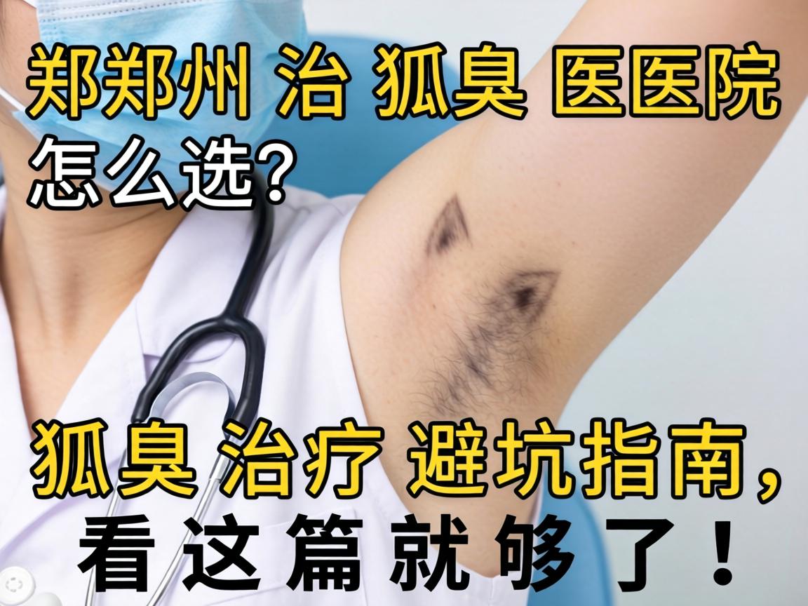 郑州治狐臭医院怎么选?狐臭治疗避坑指南,看这篇就够了! 郑州治狐臭医院怎么选?狐臭治疗避坑指南,看这篇就够了!