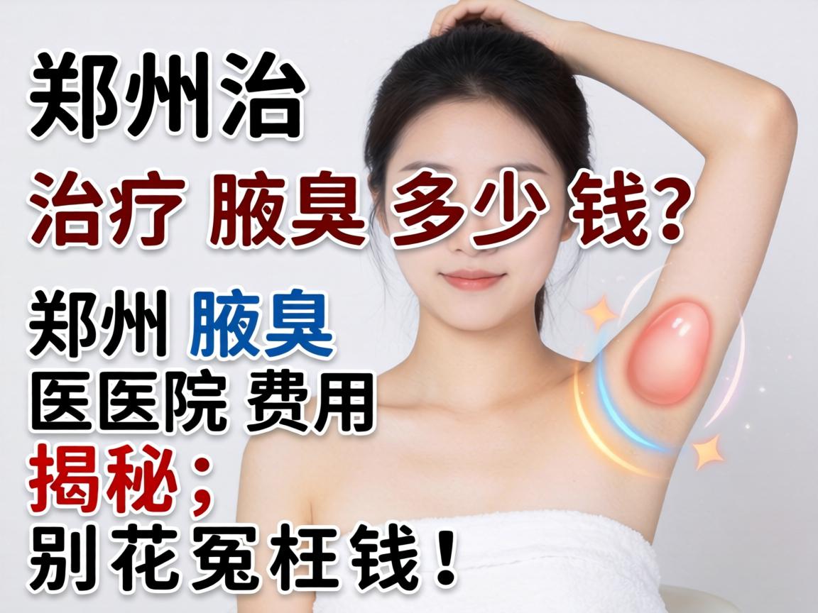 郑州治疗腋臭多少钱?郑州腋臭医院费用揭秘,别花冤枉钱! 郑州治疗腋臭多少钱?郑州腋臭医院费用揭秘,别花冤枉钱!