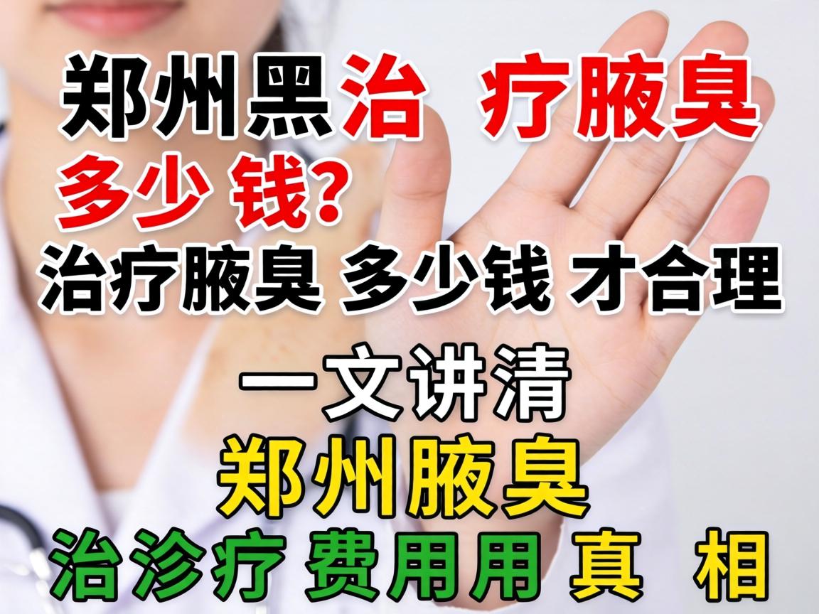 郑州治疗腋臭多少钱?治疗腋臭多少钱才合理?一文讲清郑州腋臭治疗费用真相 郑州治疗腋臭多少钱?治疗腋臭多少钱才合理?一文讲清郑州腋臭治疗费用真相