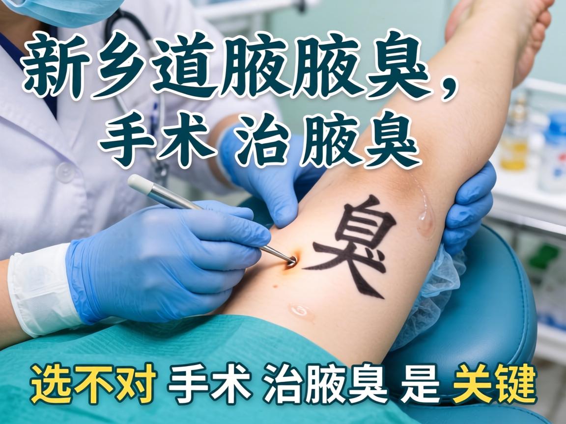 新乡腋臭手术治腋臭,选对手术治腋臭是关键 新乡腋臭手术治腋臭,选对手术治腋臭是关键