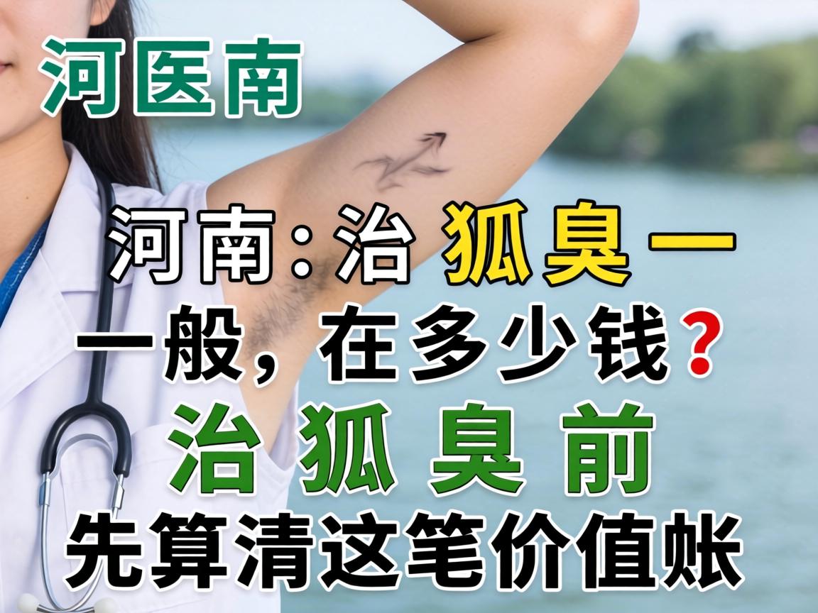 河南治狐臭一般在多少钱?治狐臭前先算清这笔价值账 河南治狐臭一般在多少钱?治狐臭前先算清这笔价值账