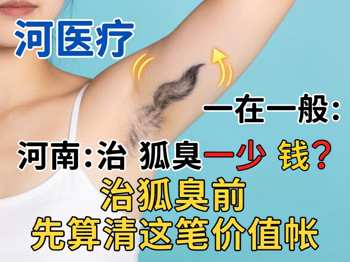 河南治狐臭一般在多少钱?治狐臭前先算清这笔价值账 河南治狐臭一般在多少钱?治狐臭前先算清这笔价值账