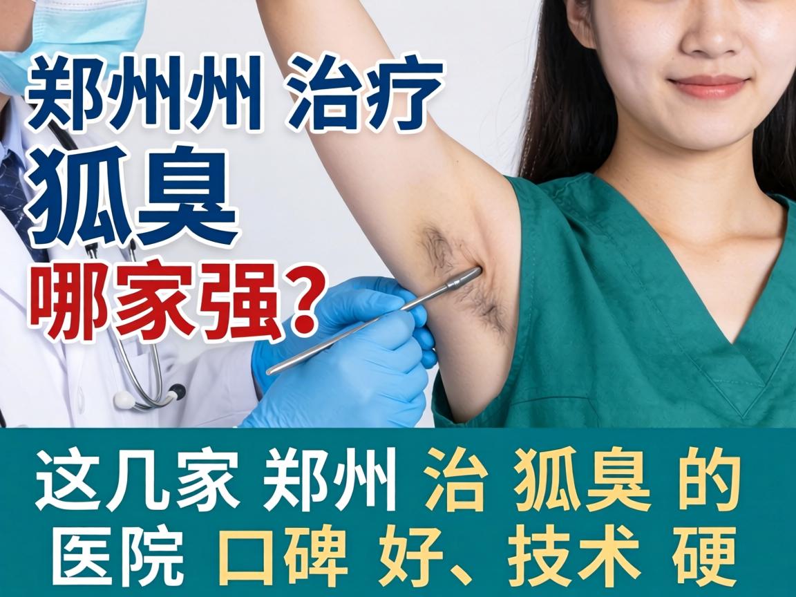 郑州治疗狐臭哪家强?这几家郑州治狐臭的医院口碑好、技术硬 郑州治疗狐臭哪家强?这几家郑州治狐臭的医院口碑好、技术硬