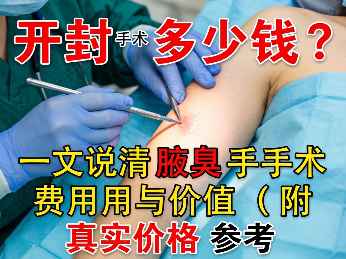 开封腋臭手术多少钱?一文说清腋臭手术费用与价值(附真实价格参考) 开封腋臭手术多少钱?一文说清腋臭手术费用与价值(附真实价格参考)