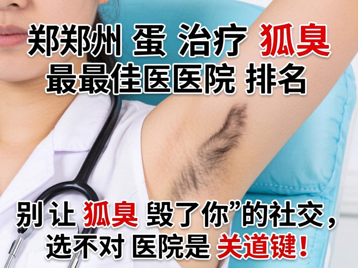 郑州治疗狐臭最佳医院排名,别让狐臭毁了你的社交,选对医院是关键! 郑州治疗狐臭最佳医院排名,别让狐臭毁了你的社交,选对医院是关键!