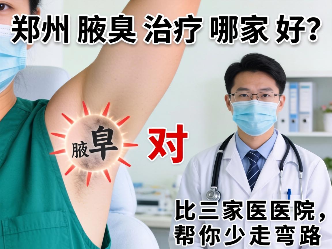 郑州腋臭治疗哪家好?对比三家医院,帮你少走弯路 郑州腋臭治疗哪家好?对比三家医院,帮你少走弯路