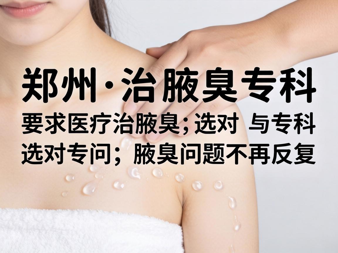 郑州治腋臭专科,选对专科,腋臭问题不再反复 郑州治腋臭专科,选对专科,腋臭问题不再反复