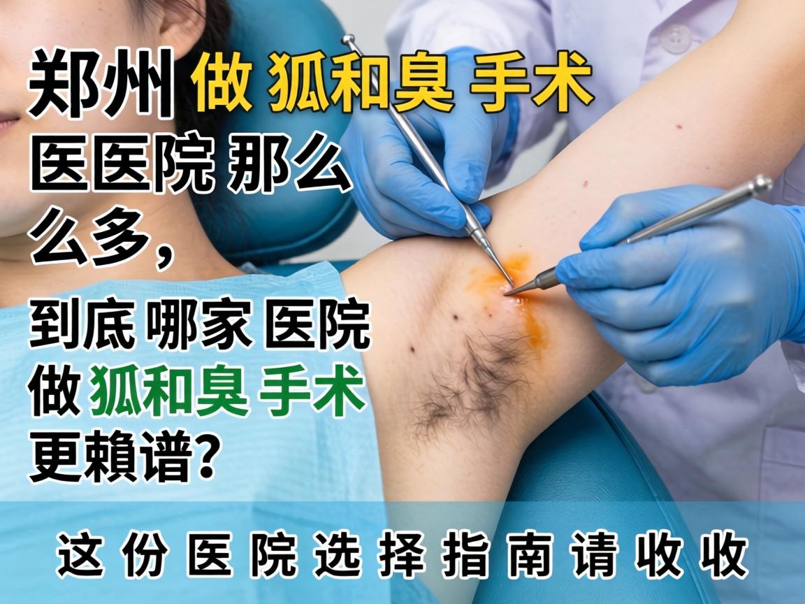 郑州做狐臭手术医院那么多,到底哪家医院做狐臭手术更靠谱?这份医院选择指南请收好 郑州做狐臭手术医院那么多,到底哪家医院做狐臭手术更靠谱?这份医院选择指南请收好