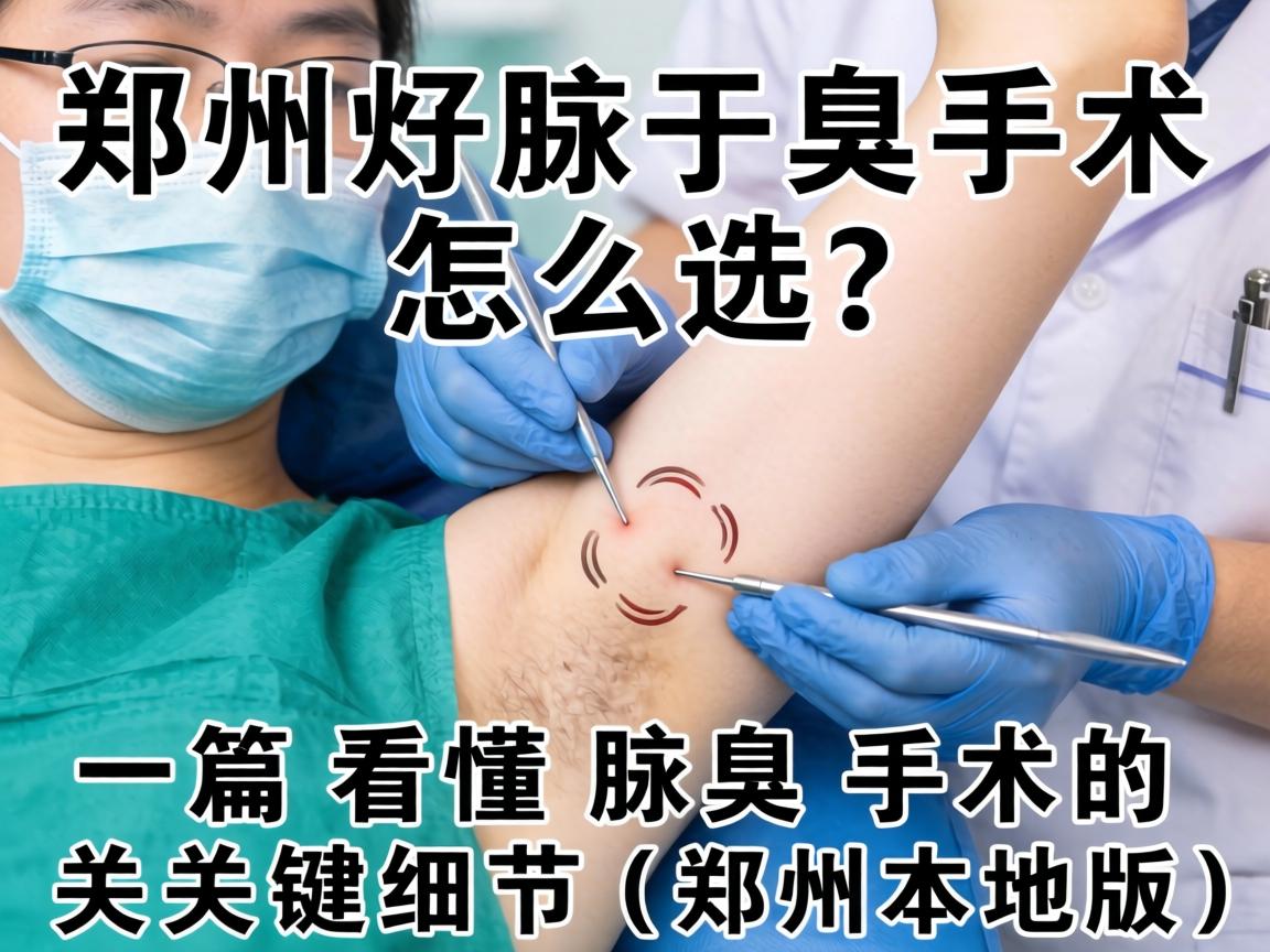 郑州腋臭手术怎么选?一篇看懂腋臭手术的关键细节(郑州本地版) 郑州腋臭手术怎么选?一篇看懂腋臭手术的关键细节(郑州本地版)
