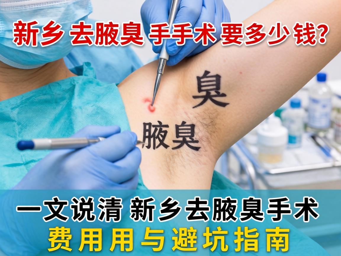 新乡去腋臭手术要多少钱?一文说清新乡去腋臭手术费用与避坑指南 新乡去腋臭手术要多少钱?一文说清新乡去腋臭手术费用与避坑指南