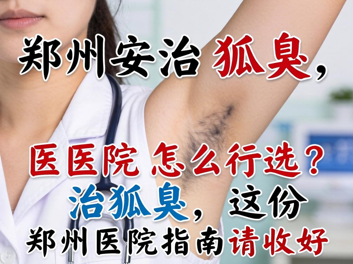 郑州治狐臭,医院怎么选?治狐臭,这份郑州医院指南请收好 郑州治狐臭,医院怎么选?治狐臭,这份郑州医院指南请收好