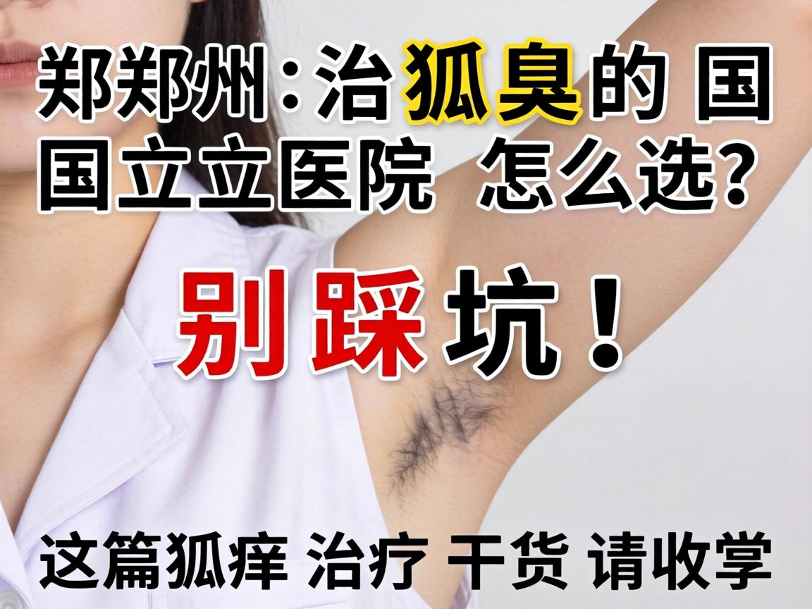 郑州治狐臭的国立医院怎么选?别踩坑!这篇狐臭治疗干货请收好 郑州治狐臭的国立医院怎么选?别踩坑!这篇狐臭治疗干货请收好