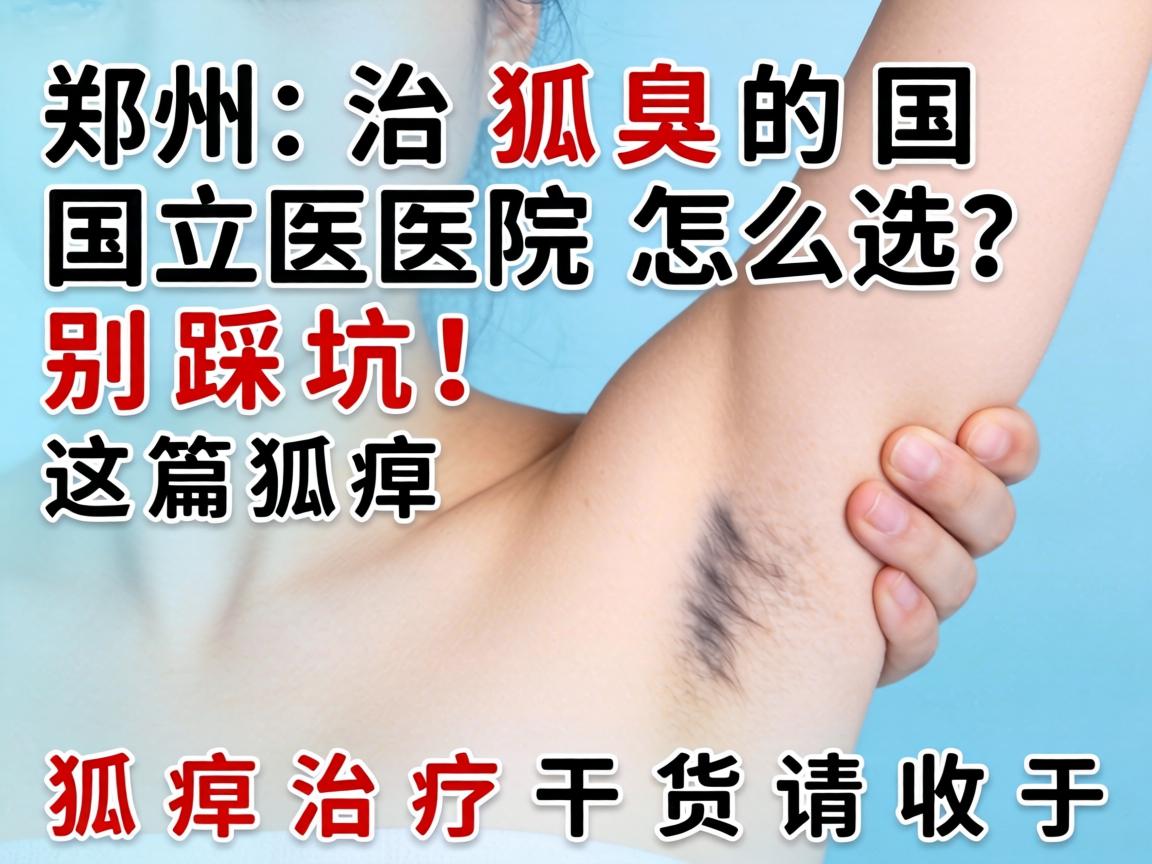 郑州治狐臭的国立医院怎么选?别踩坑!这篇狐臭治疗干货请收好 郑州治狐臭的国立医院怎么选?别踩坑!这篇狐臭治疗干货请收好