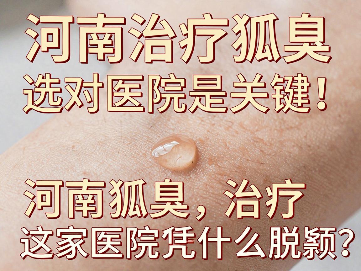 河南治疗狐臭,选对医院是关键!河南狐臭治疗,这家医院凭什么脱颖而出? 河南治疗狐臭,选对医院是关键!河南狐臭治疗,这家医院凭什么脱颖而出?