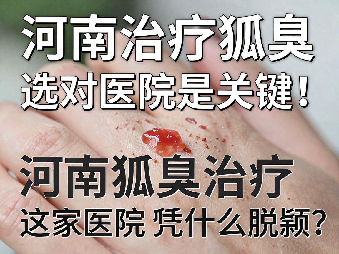 河南治疗狐臭,选对医院是关键!河南狐臭治疗,这家医院凭什么脱颖而出? 河南治疗狐臭,选对医院是关键!河南狐臭治疗,这家医院凭什么脱颖而出?