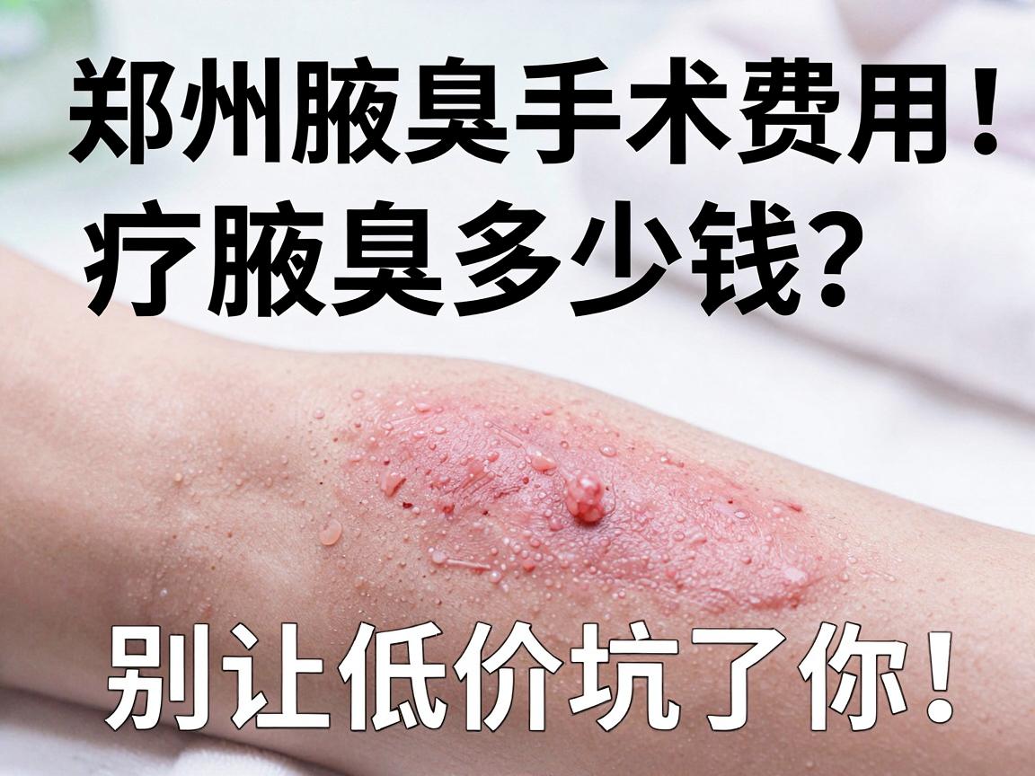 郑州治疗腋臭多少钱?揭秘郑州腋臭手术费用,别让低价坑了你 郑州治疗腋臭多少钱?揭秘郑州腋臭手术费用,别让低价坑了你