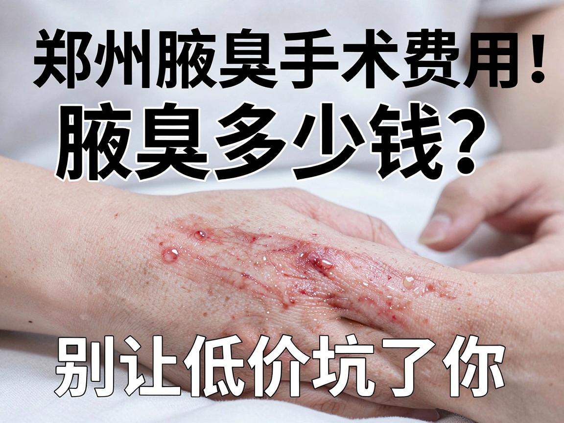 郑州治疗腋臭多少钱?揭秘郑州腋臭手术费用,别让低价坑了你 郑州治疗腋臭多少钱?揭秘郑州腋臭手术费用,别让低价坑了你