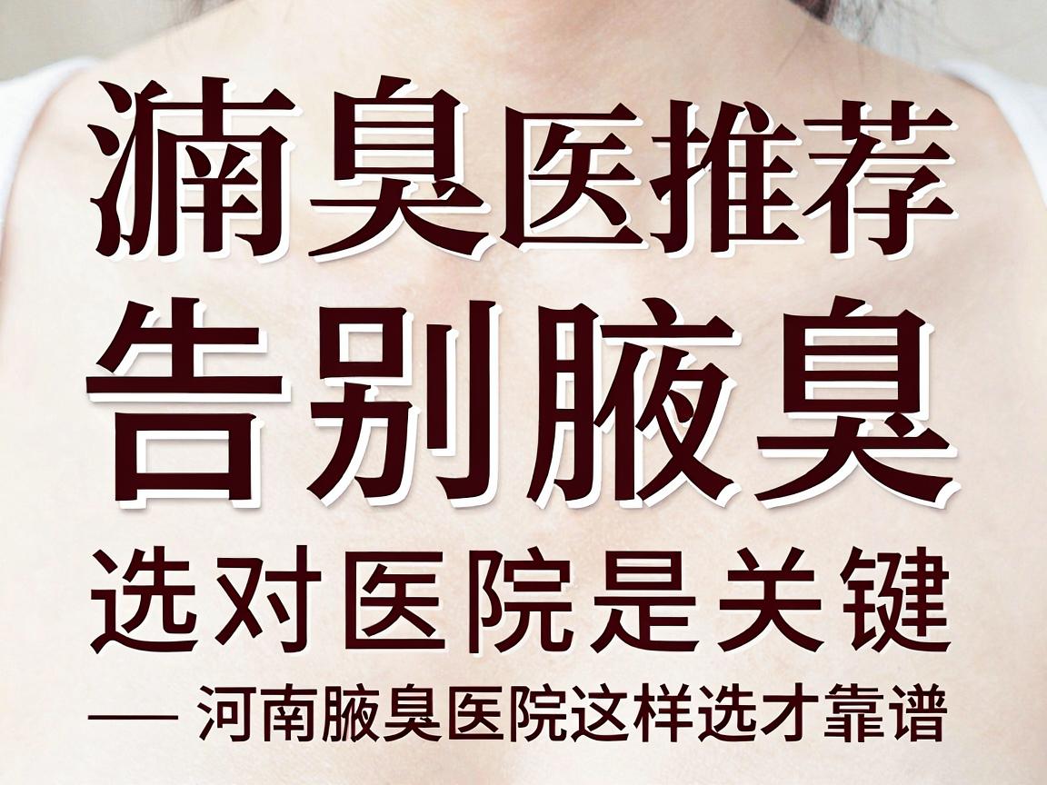 河南腋臭医院推荐,告别腋臭,选对医院是关键—河南腋臭医院这样选才靠谱 河南腋臭医院推荐,告别腋臭,选对医院是关键—河南腋臭医院这样选才靠谱