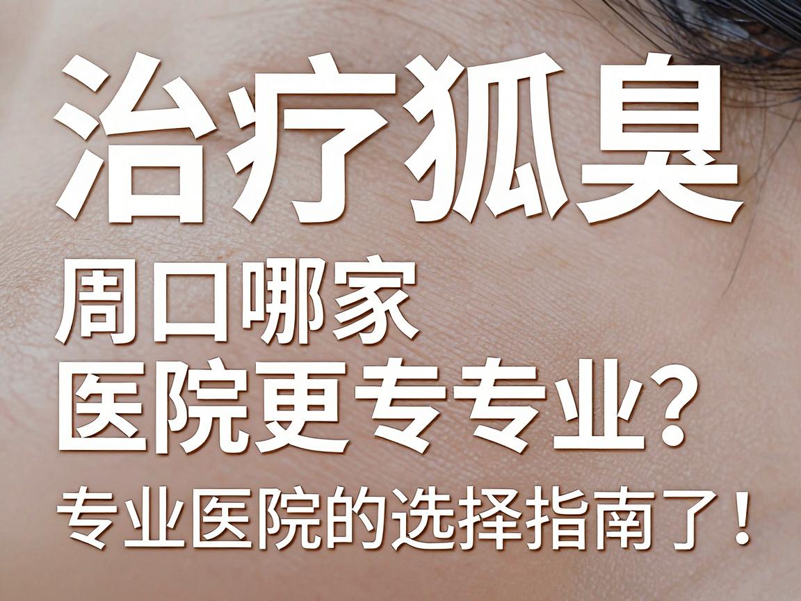 治疗狐臭,周口哪家医院更专业?专业医院的选择指南来了! 治疗狐臭,周口哪家医院更专业?专业医院的选择指南来了!