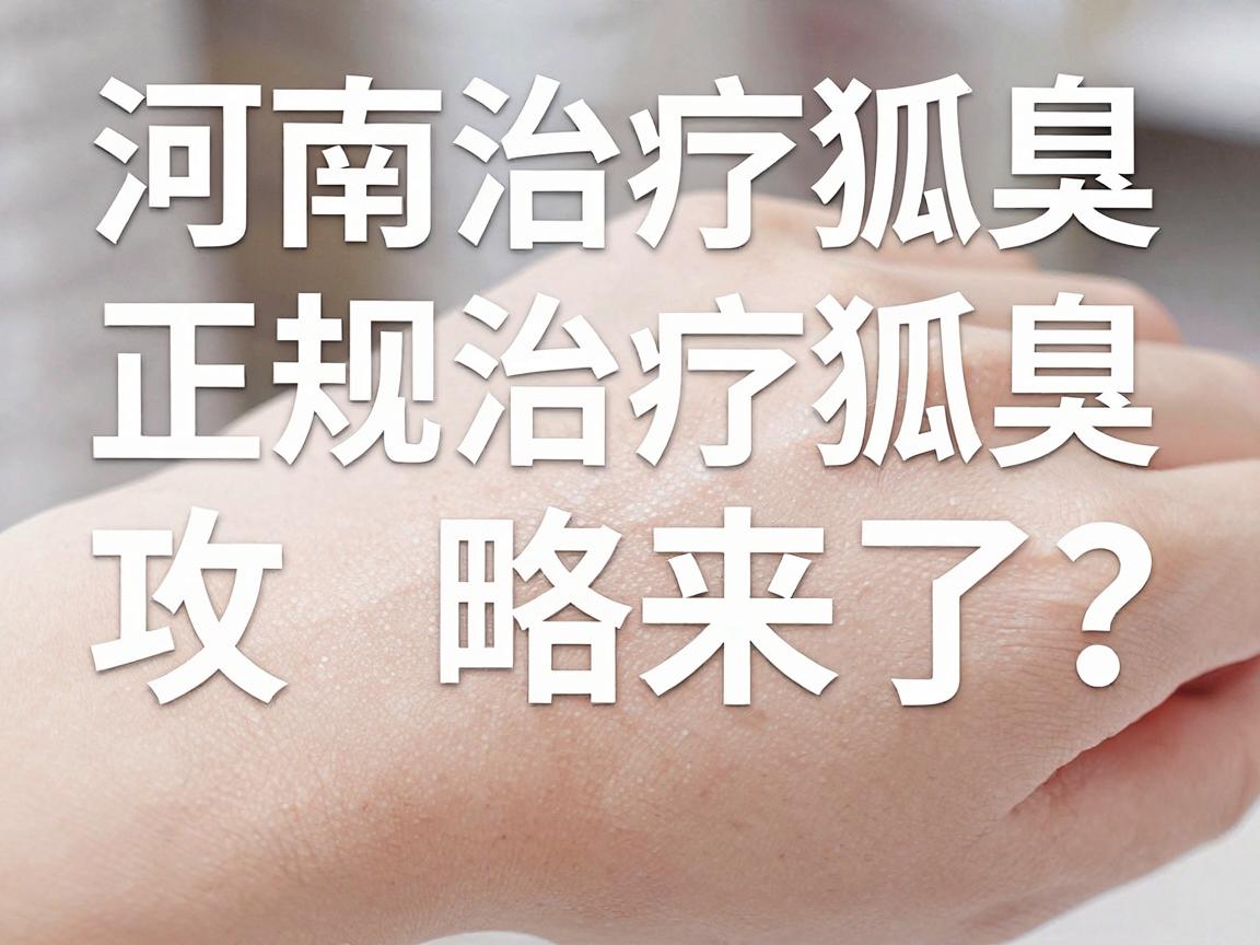 河南治疗狐臭,正规医院怎么选?河南狐臭医院攻略来了 河南治疗狐臭,正规医院怎么选?河南狐臭医院攻略来了