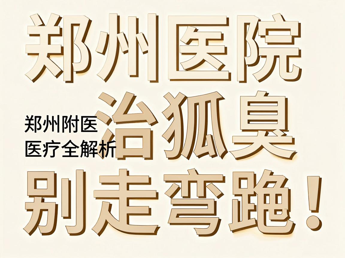 郑州医院治狐臭,别走弯路!郑州附医腋臭医疗全解析 郑州医院治狐臭,别走弯路!郑州附医腋臭医疗全解析