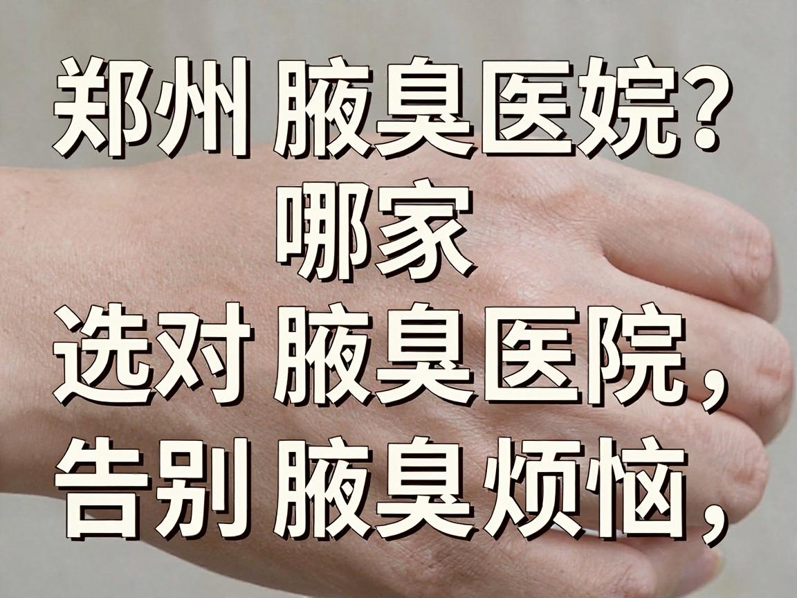 郑州腋臭医院哪家好?选对腋臭医院,告别腋臭烦恼(标题核心词,腋臭医院) 郑州腋臭医院哪家好?选对腋臭医院,告别腋臭烦恼(标题核心词,腋臭医院)