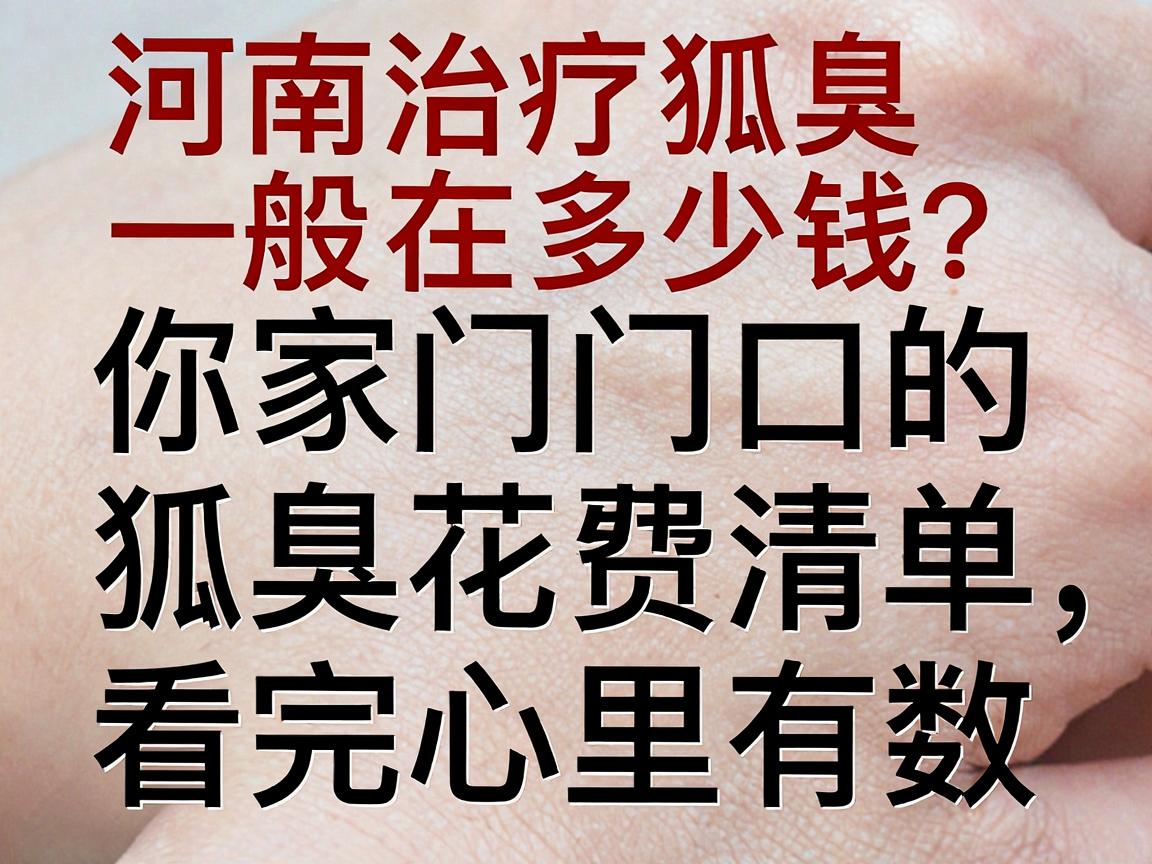 河南治疗狐臭一般在多少钱?你家门口的狐臭花费清单,看完心里有数 河南治疗狐臭一般在多少钱?你家门口的狐臭花费清单,看完心里有数