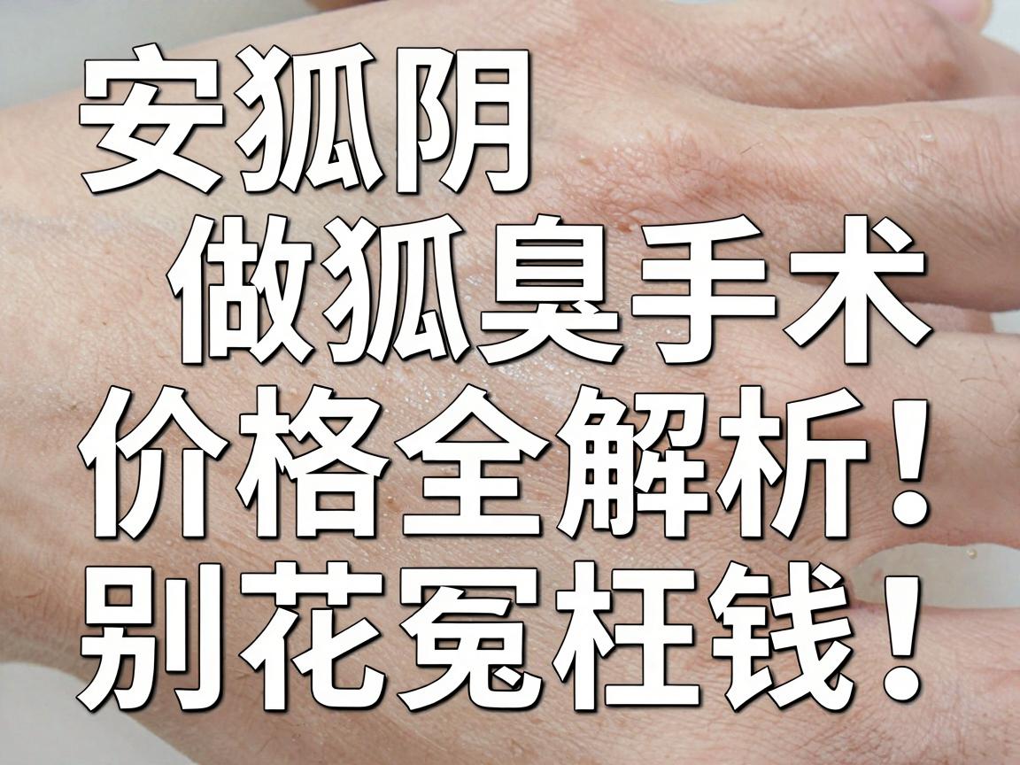 狐臭手术安阳多少钱?安阳做狐臭手术价格全解析,别花冤枉钱! 狐臭手术安阳多少钱?安阳做狐臭手术价格全解析,别花冤枉钱!