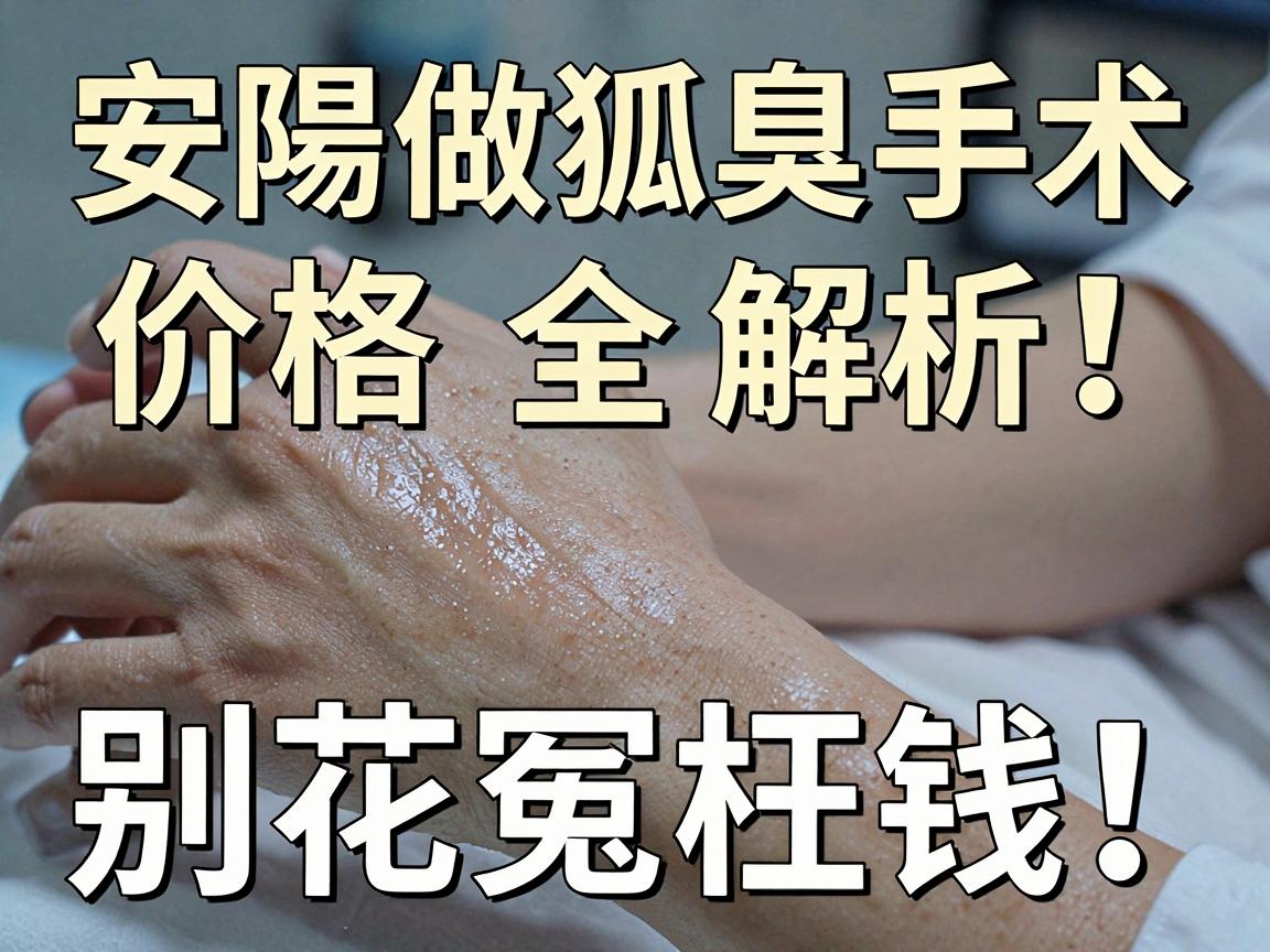 狐臭手术安阳多少钱?安阳做狐臭手术价格全解析,别花冤枉钱! 狐臭手术安阳多少钱?安阳做狐臭手术价格全解析,别花冤枉钱!