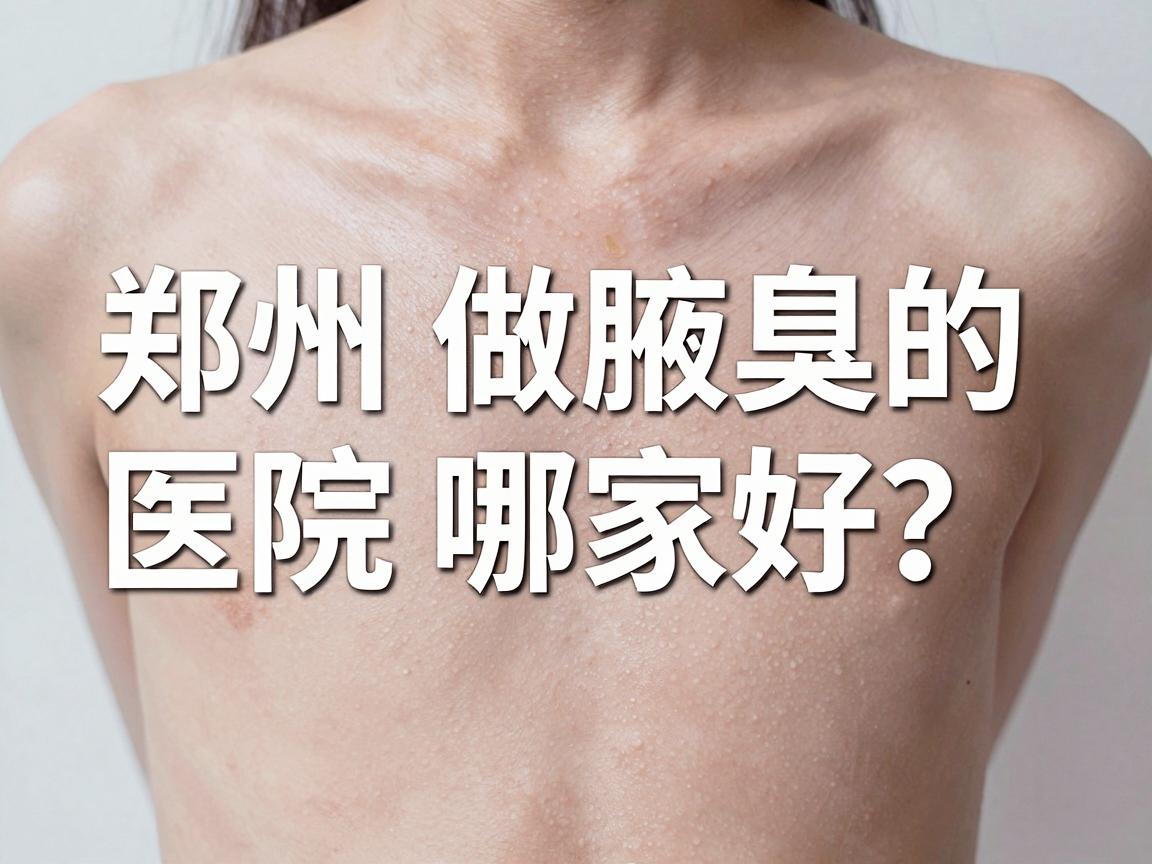 郑州做腋臭的医院哪家好?选对医院,告别腋臭烦恼 郑州做腋臭的医院哪家好?选对医院,告别腋臭烦恼