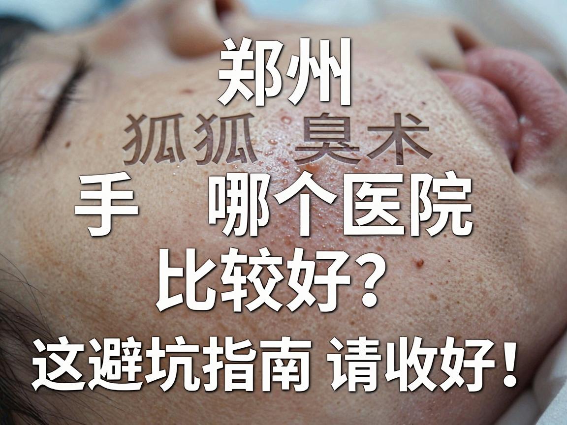 郑州狐臭手术哪个医院比较好?这份避坑指南请收好! 郑州狐臭手术哪个医院比较好?这份避坑指南请收好!