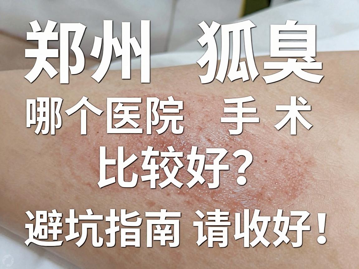 郑州狐臭手术哪个医院比较好?这份避坑指南请收好! 郑州狐臭手术哪个医院比较好?这份避坑指南请收好!