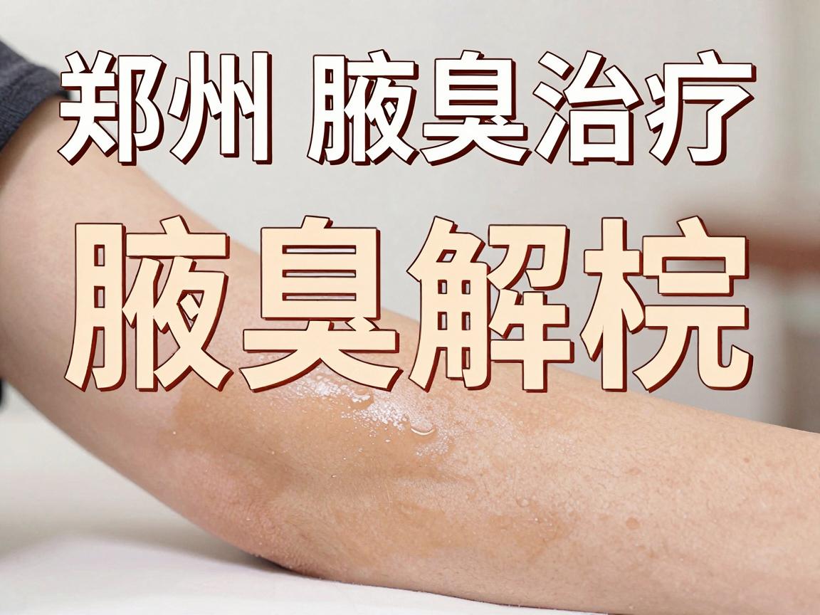 郑州腋臭治疗医院全解析，选对腋臭医院是关键