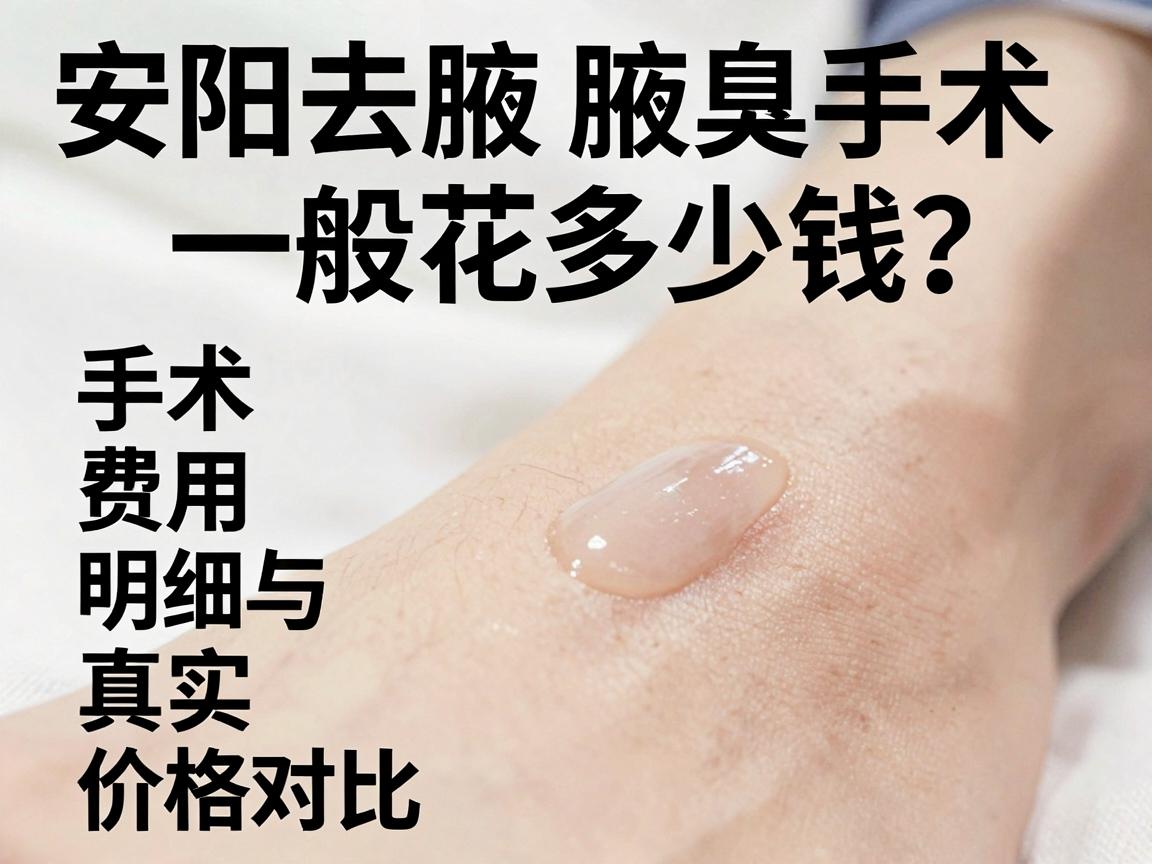 安阳去腋臭手术一般花多少钱?手术费用明细与真实价格对比 安阳去腋臭手术一般花多少钱?手术费用明细与真实价格对比