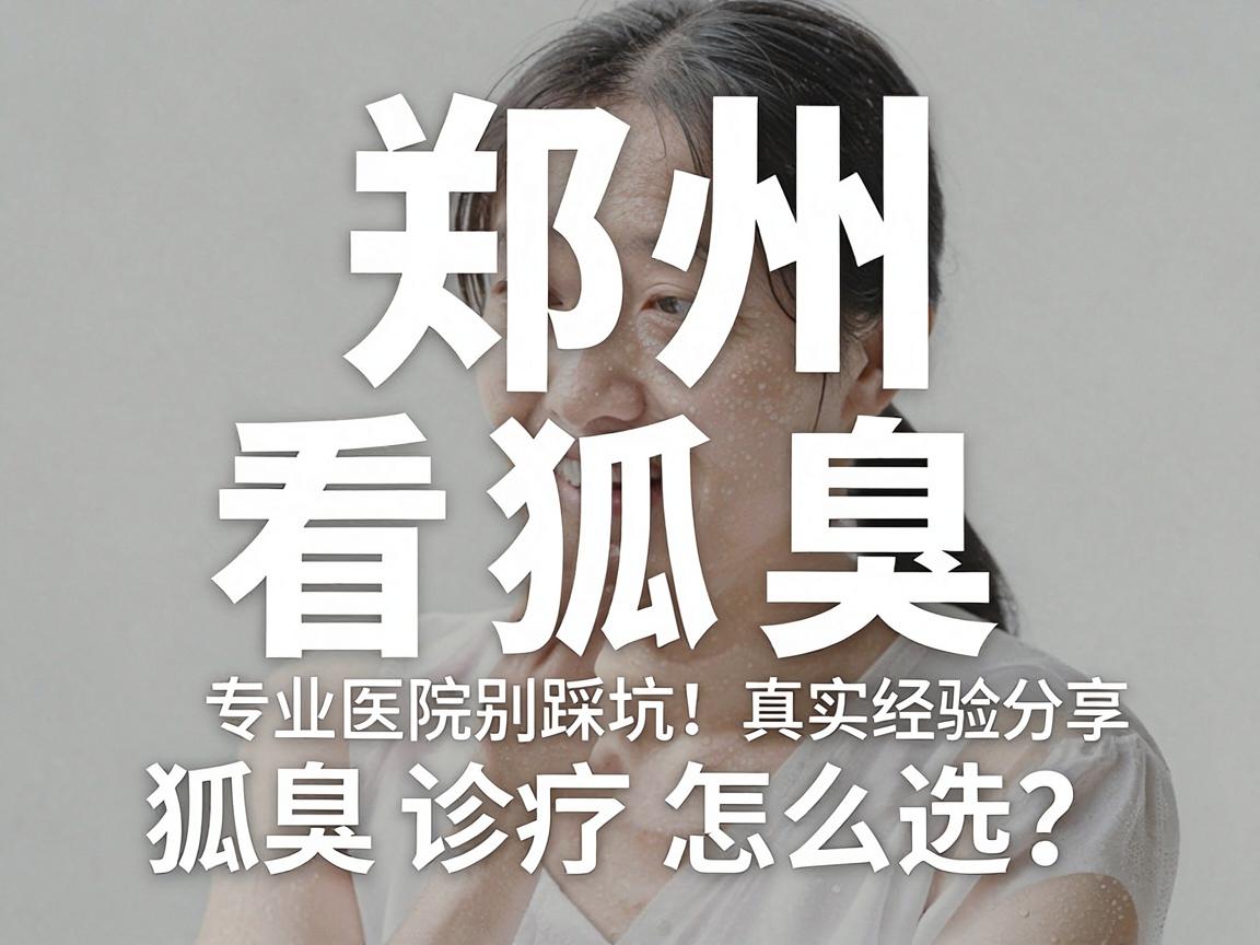 郑州看狐臭,专业医院怎么选?狐臭诊疗别踩坑,真实经验分享 郑州看狐臭,专业医院怎么选?狐臭诊疗别踩坑,真实经验分享
