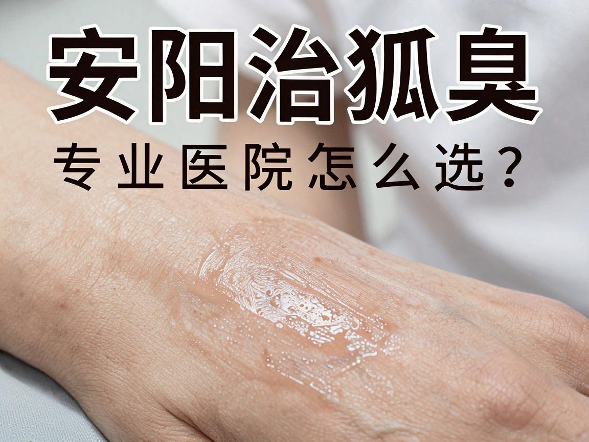 安阳治狐臭，专业医院怎么选？安阳狐臭治疗别踩坑