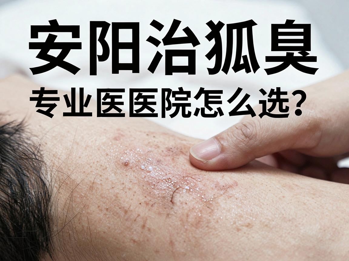 安阳治狐臭，专业医院怎么选？安阳狐臭治疗别踩坑