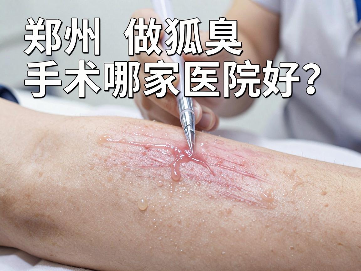 郑州做狐臭手术哪家医院好？好医院的选择标准与好技术的关键要素