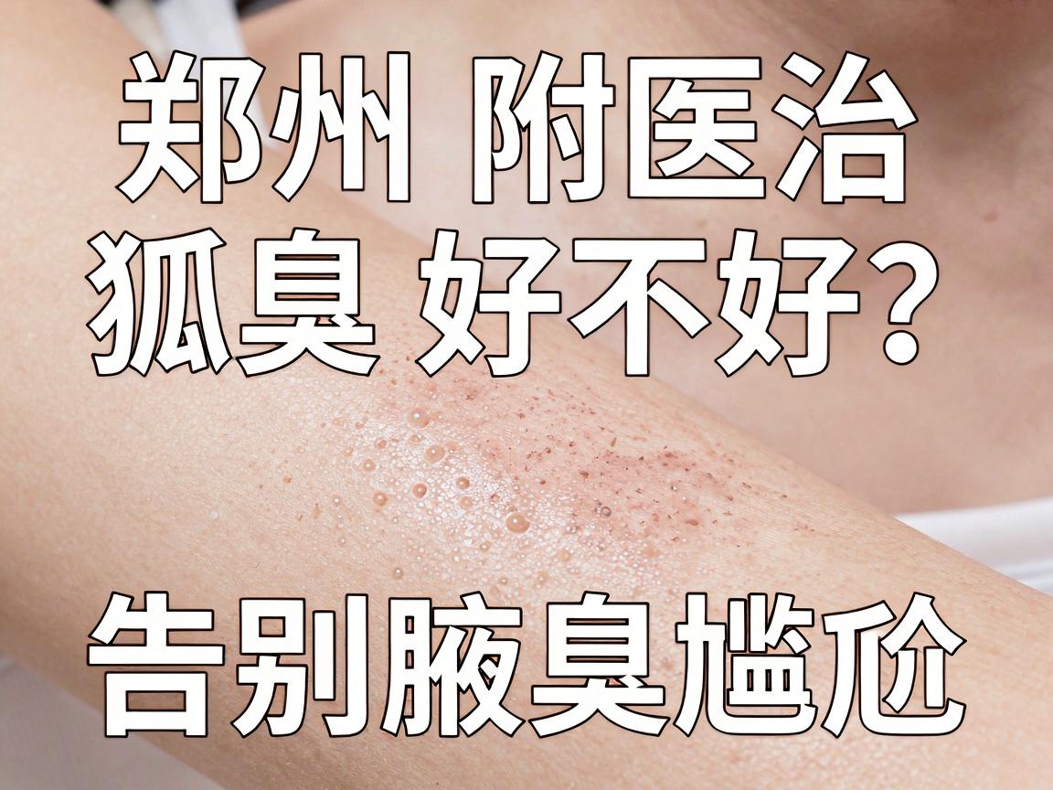 郑州附医治狐臭好不好？专业解析去味真相，告别腋臭尴尬