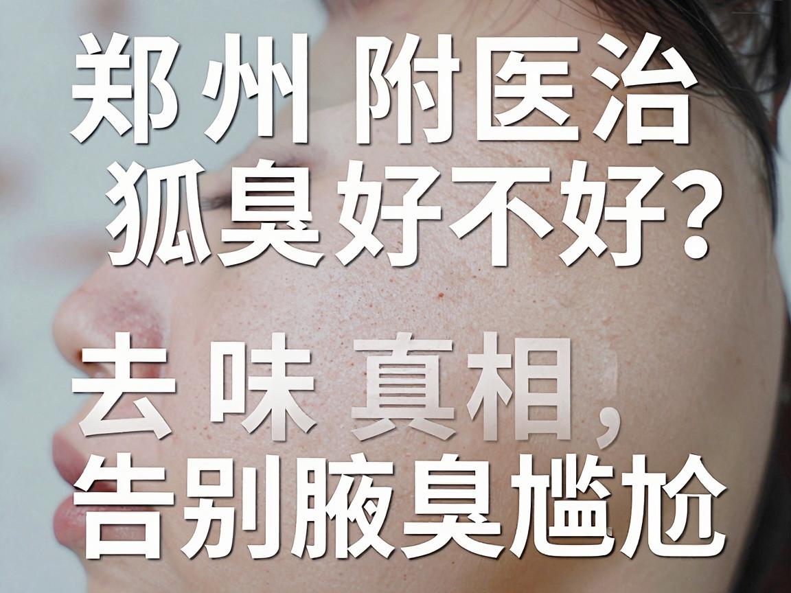 郑州附医治狐臭好不好？专业解析去味真相，告别腋臭尴尬